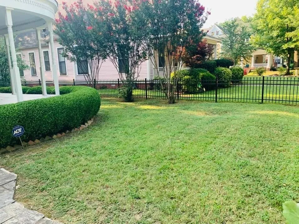 Local landscape installation in Jacksonville, AR by Cheapess N Town Landscaping