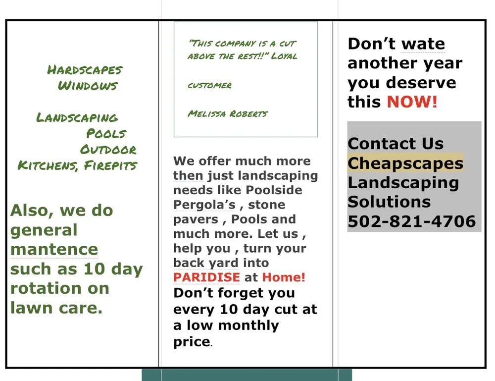 Trusted yard cleanup service for year-round maintenance across Shepherdsville, KY - Cheapscapes Landscaping Solutions