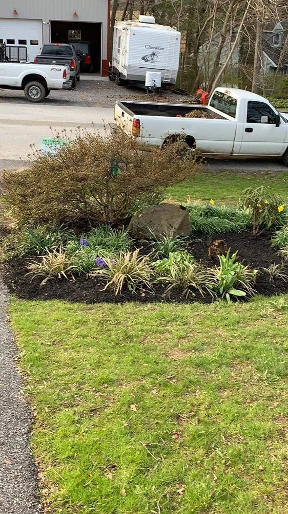Professional landscaping services with custom design in New Providence, PA by Checkers Landscaping & Lawn Care