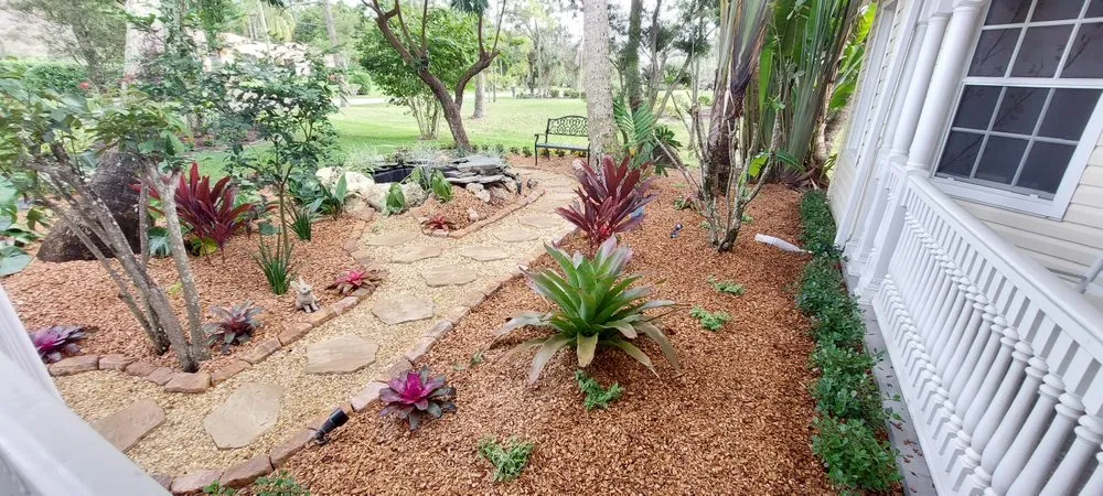 Expert outdoor landscaping for residential properties across Hollywood, FL - Checkmate Finishings
