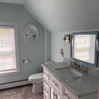 Affordable landscape installation in Boothbay Harbor, ME by Chelsea's Coastal Cleaning