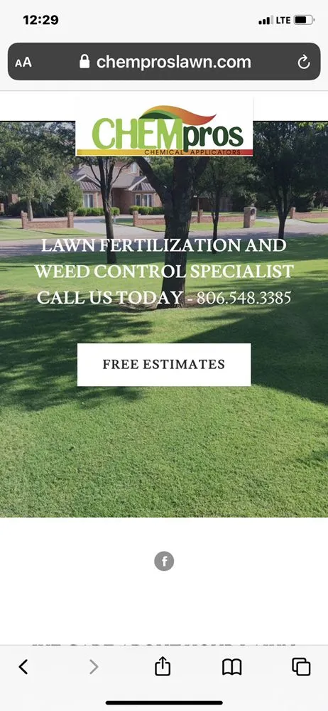 Professional yard maintenance in Lubbock, TX by ChemPros