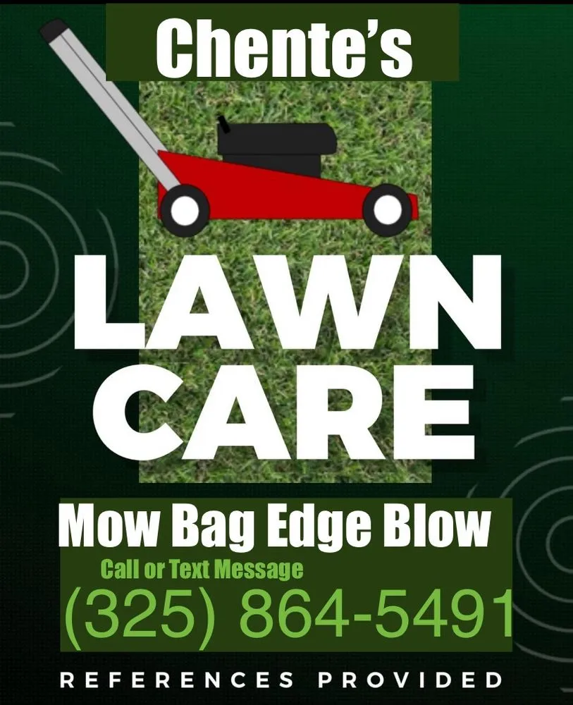 Reliable lawn care service experts serving Abilene, TX - Chente’s Lawn Care