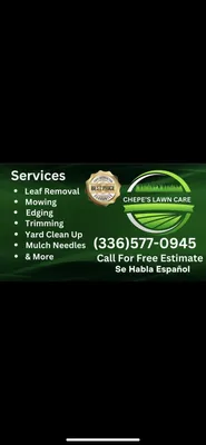 Chepe’s Lawn Care Logo