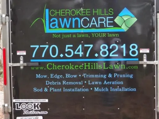 Top-rated landscape design with custom design in Canton, GA by Cherokee Hills Lawn Care
