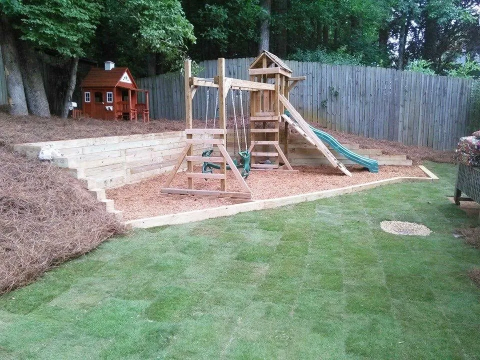 Professional landscape design in Woodstock, GA by Cherokee Tree & Landscape