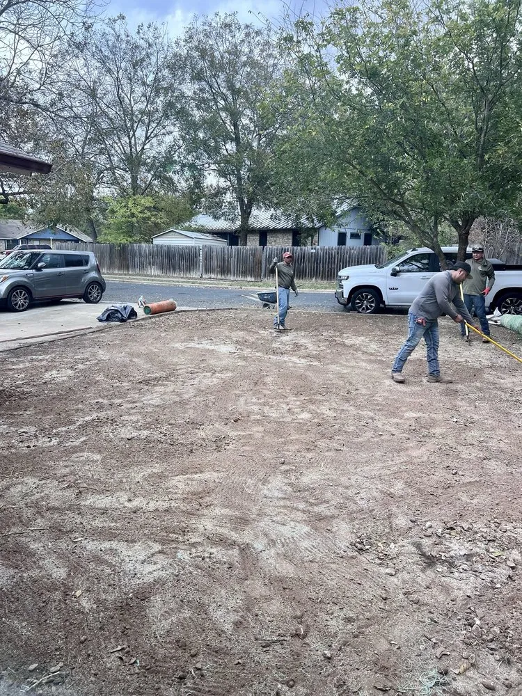 Custom outdoor landscaping in Wimberley, TX by Cherry Creek Landscaping