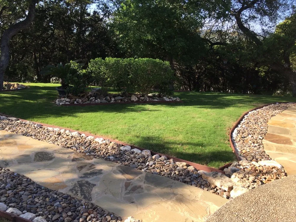 Reliable garden landscaping in Wimberley, TX by Cherry Creek Landscaping