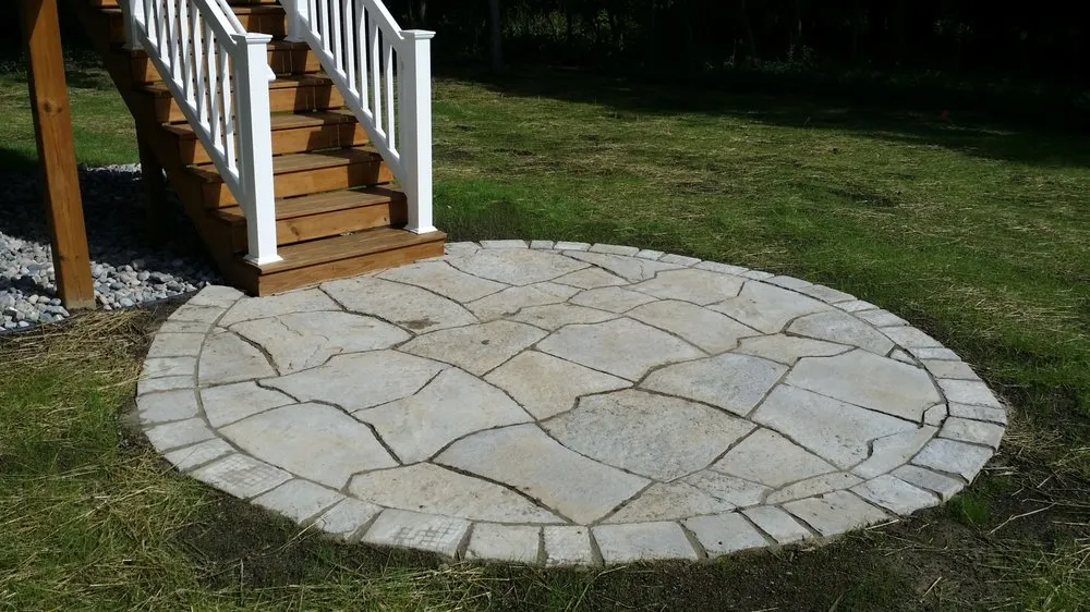 Custom landscape design in Williamston, MI by Cherry Oak Landscaping