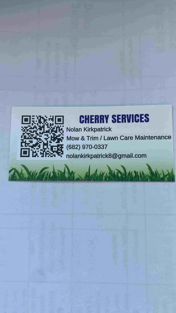 Custom landscape installation in Keene, TX by Cherry Services