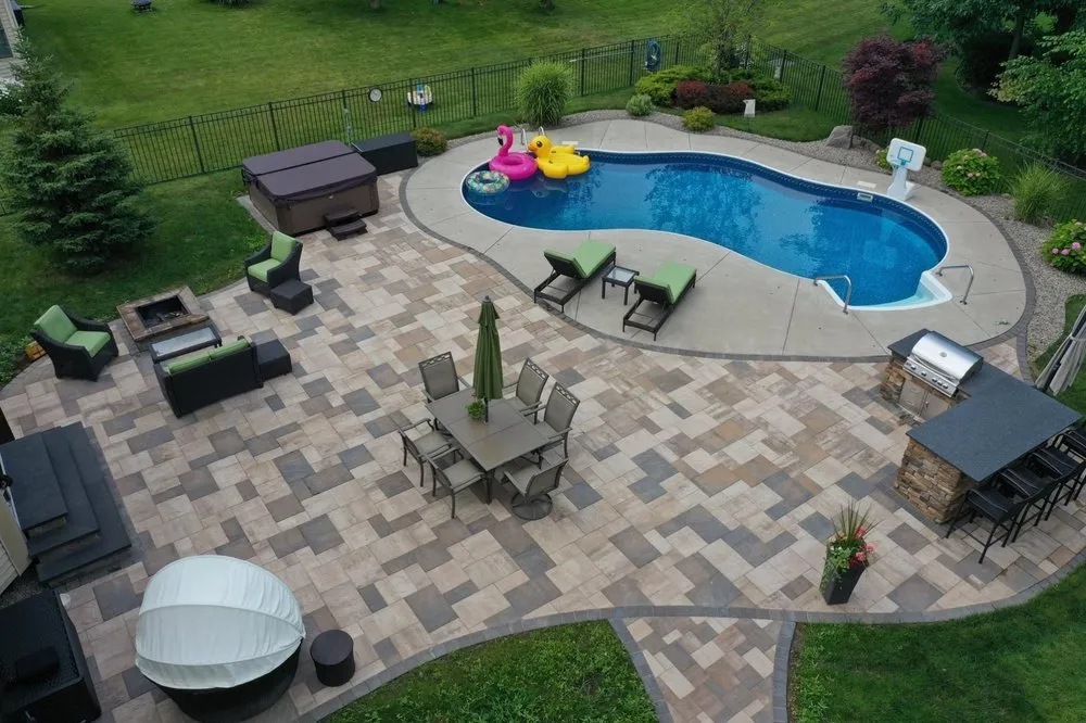 Top-rated landscape installation in Hilton, NY by Cherry Tree Landscaping