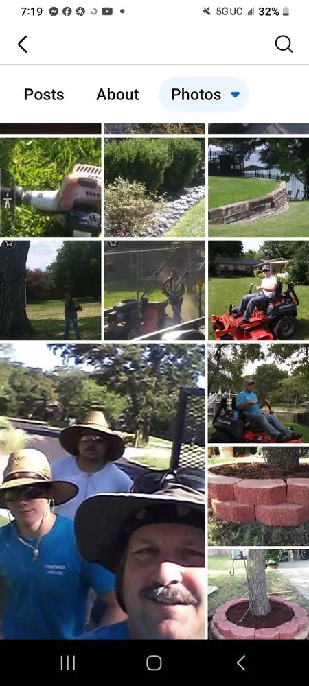 Affordable landscape design for homes in Jacksboro, TX by Cherryhomes Lawn Care Service