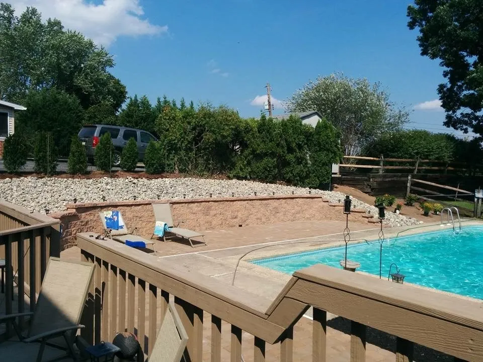 Custom residential landscaping in Pottstown, PA by Chesco Landscaping