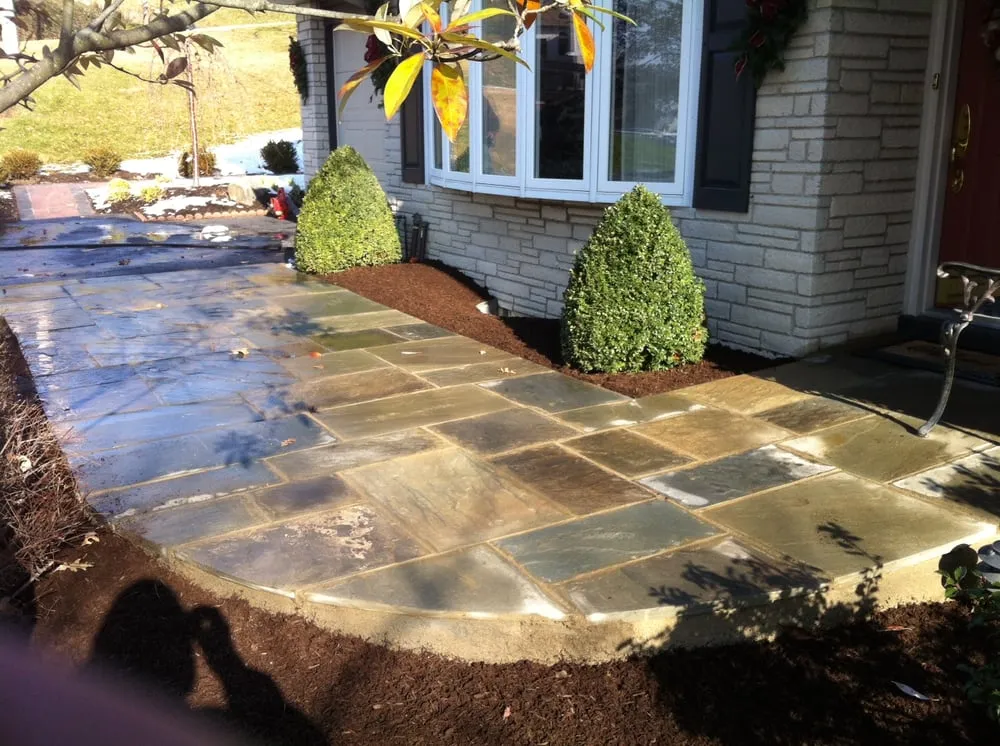 Professional yard maintenance with custom design in Pottstown, PA by Chesco Landscaping