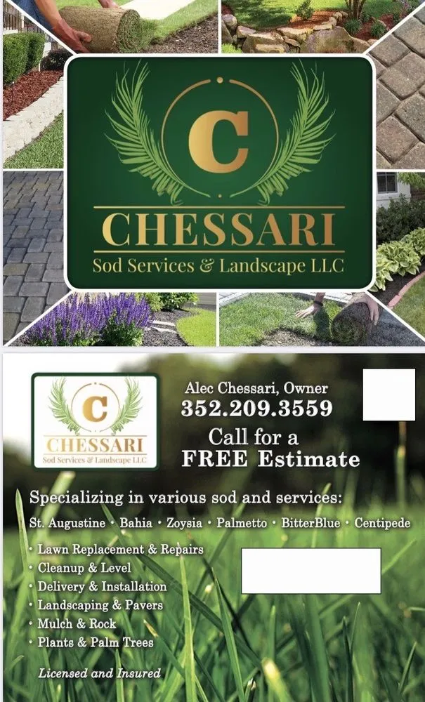 Local residential landscaping in Lady Lake, FL by Chessari Sod Services And Landscape