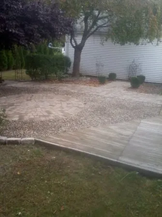 Professional yard maintenance with custom design in Feeding Hills, MA by Chestnut Hill Farm and Services