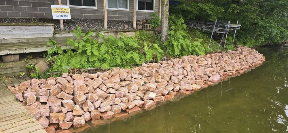 Expert yard cleanup service with custom design across Chetek, WI - Chetek Area Landscaping