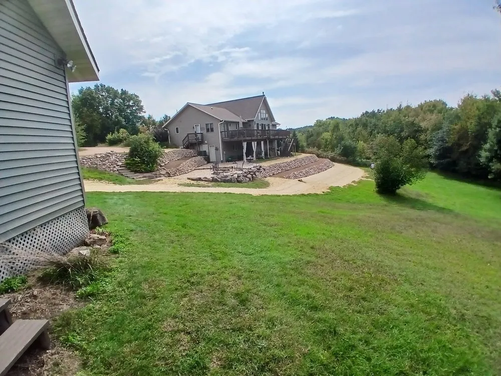 Professional landscape installation for beautiful yards in Chetek, WI by Chetek Area Landscaping