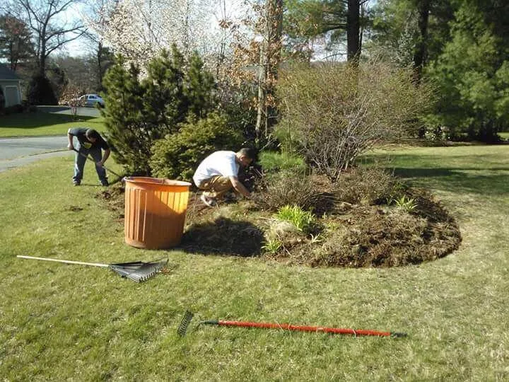 Reliable lawn care service for residential properties in Southborough, MA by Chiavarini Landscaping