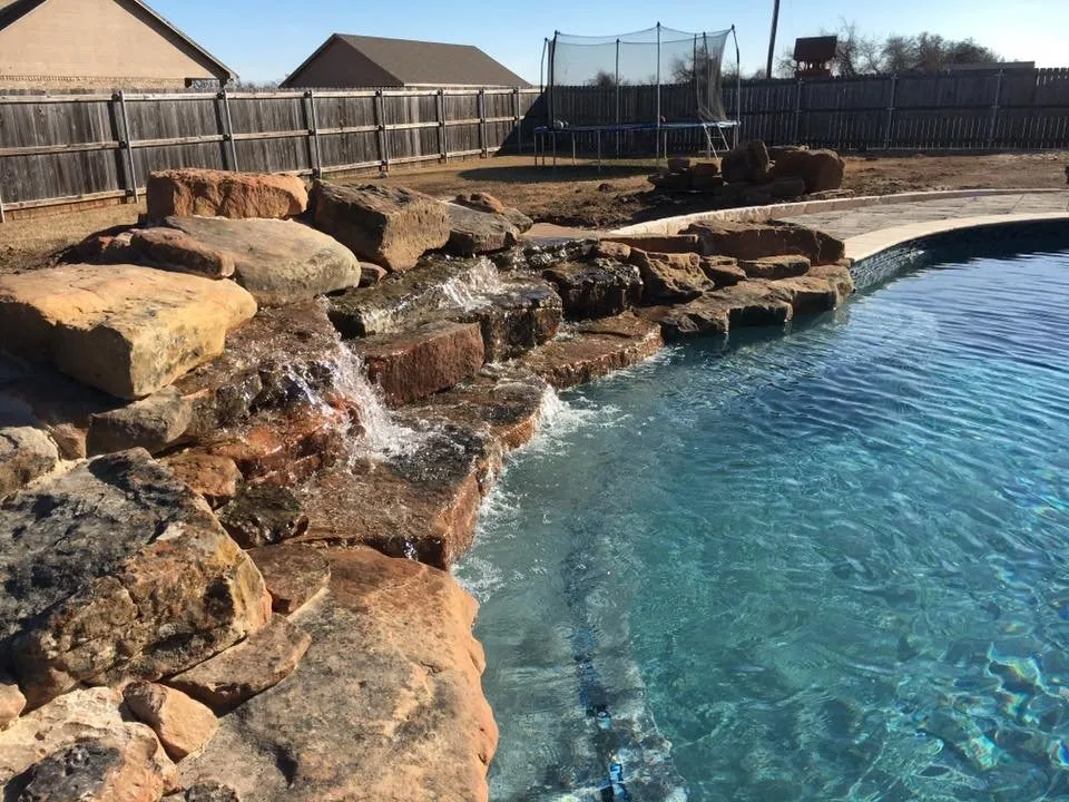 Expert outdoor landscaping in Salado, TX by Chick Pool and Spa