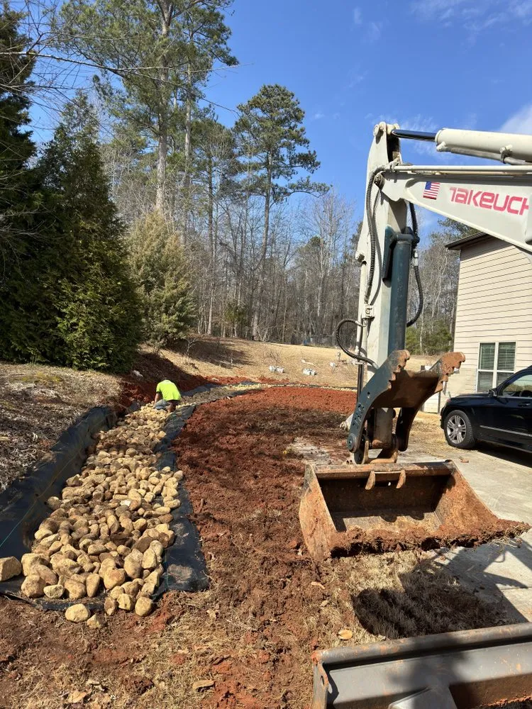 Professional outdoor landscaping in Athens, GA by Chico landscaping