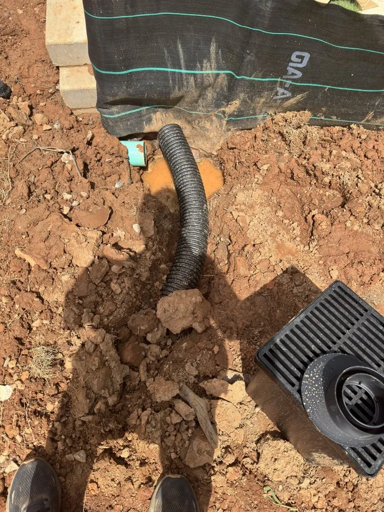 Custom landscape installation in Athens, GA by Chico landscaping