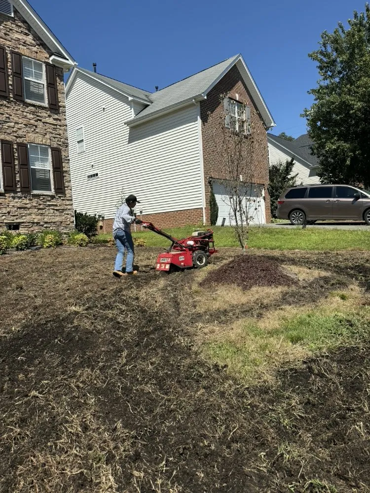 Trusted landscape installation in Moncure, NC by Chikis Landscaping & Cleaning