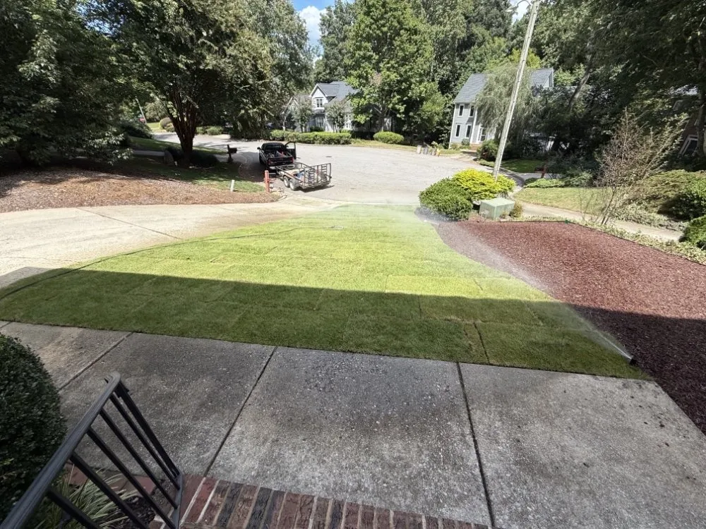 Affordable landscape design near you in Moncure, NC by Chikis Landscaping & Cleaning