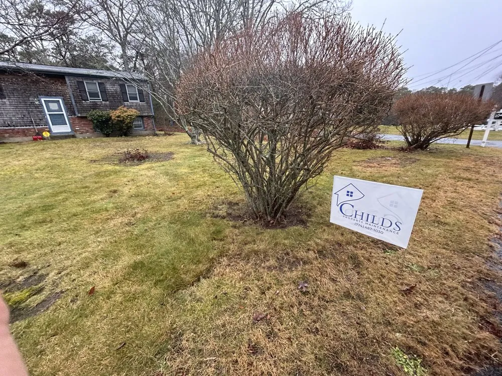 Local landscape installation in Hyannis, MA by Childs Property Maintenance