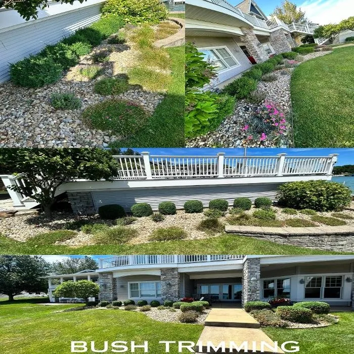 Expert yard cleanup service for residential properties in South Bend, IN by Chimal Landscaping Service