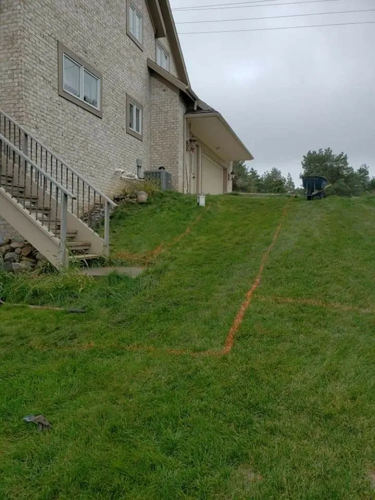 Affordable outdoor landscaping in New Baltimore, MI by Chimney repair Brick Repair