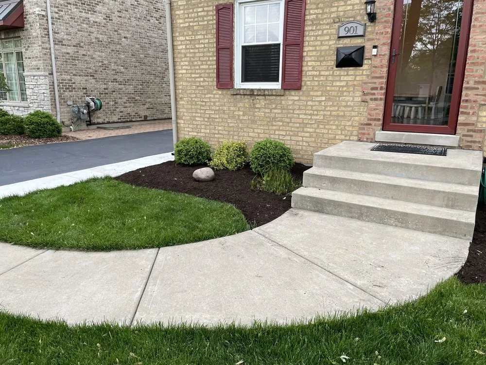 Professional landscape installation near you in Naperville, IL by Chimy’s Landscaping