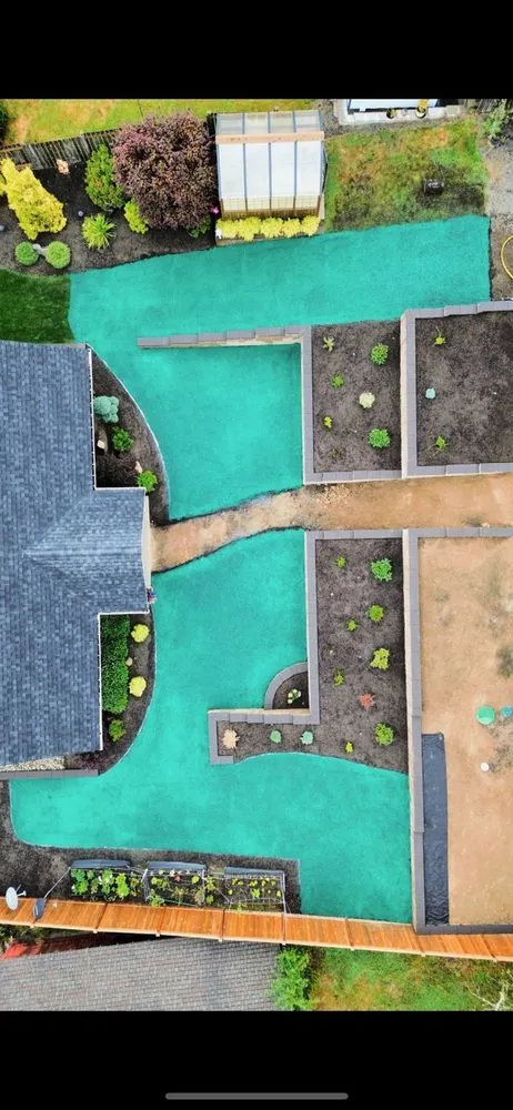 Reliable landscape design for year-round maintenance in Olympia, WA by Chinook Hydroseeding