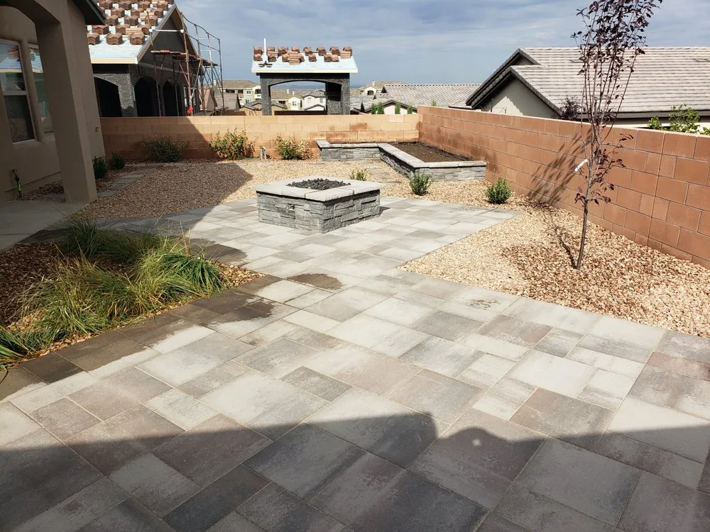Local outdoor landscaping for homes in Rio Rancho, NM by Chino’s Fountains