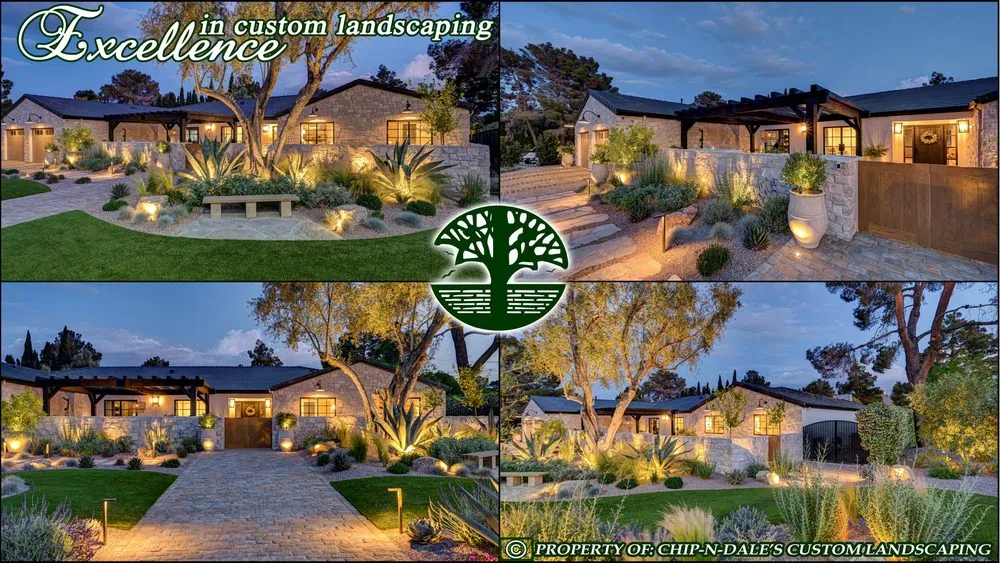 Professional residential landscaping for year-round maintenance across Las Vegas, NV - Chip-n-Dale's Custom Landscaping