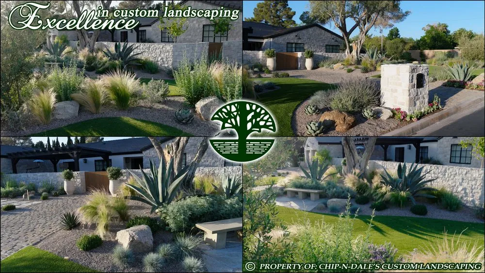 Affordable garden landscaping in Las Vegas, NV by Chip-n-Dale's Custom Landscaping