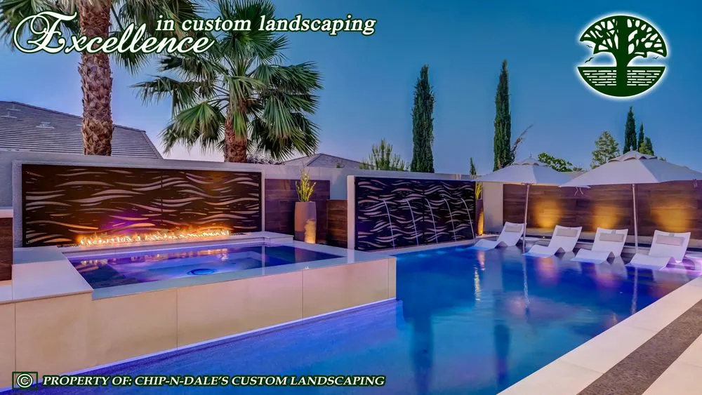 Professional landscape design in Las Vegas, NV by Chip-n-Dale's Custom Landscaping