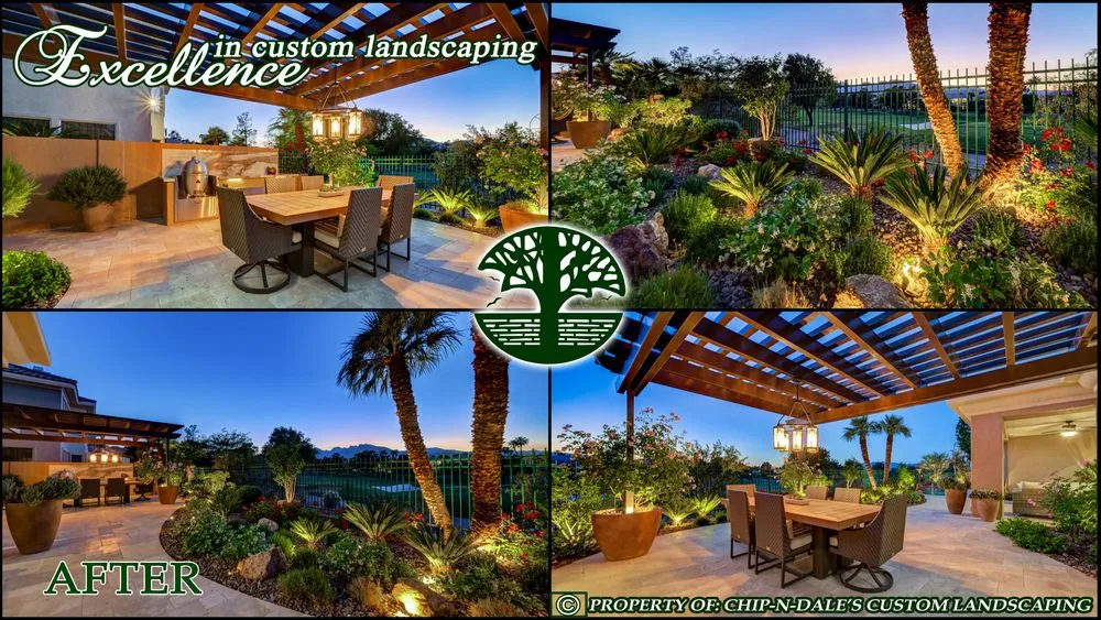 Trusted lawn mowing service for homes across Las Vegas, NV - Chip-n-Dale's Custom Landscaping