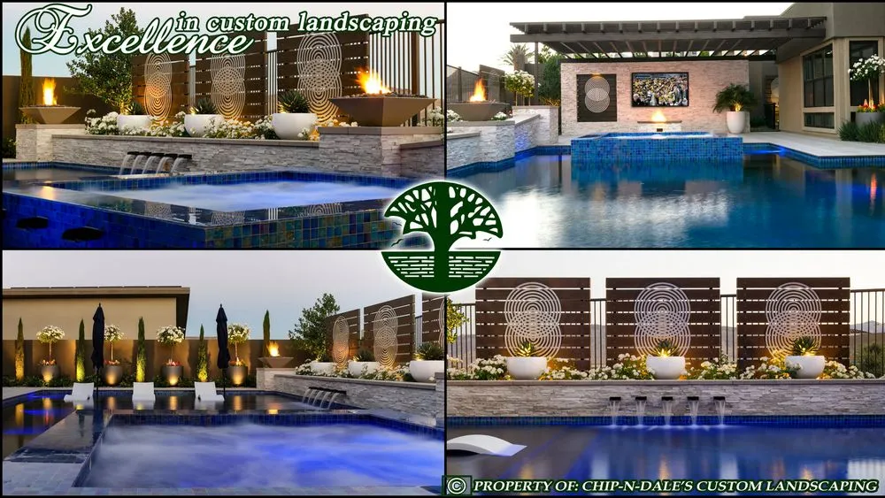 Professional landscape installation for year-round maintenance across Las Vegas, NV - Chip-n-Dale's Custom Landscaping