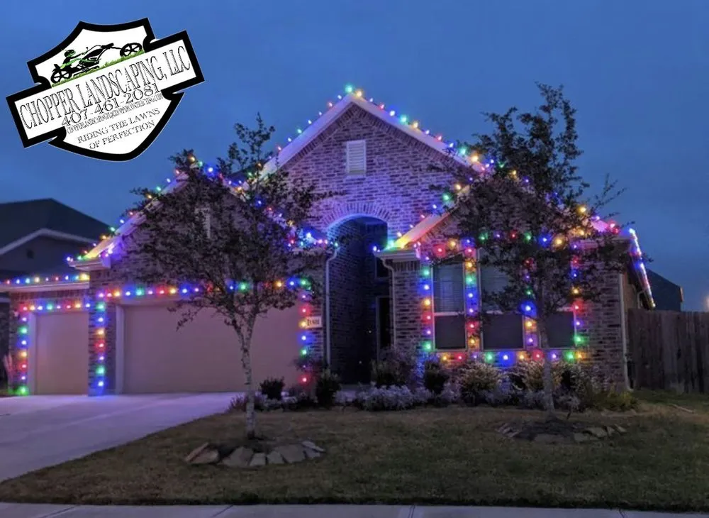 Custom lawn mowing service for year-round maintenance across Deltona, FL - Chopper Landscaping