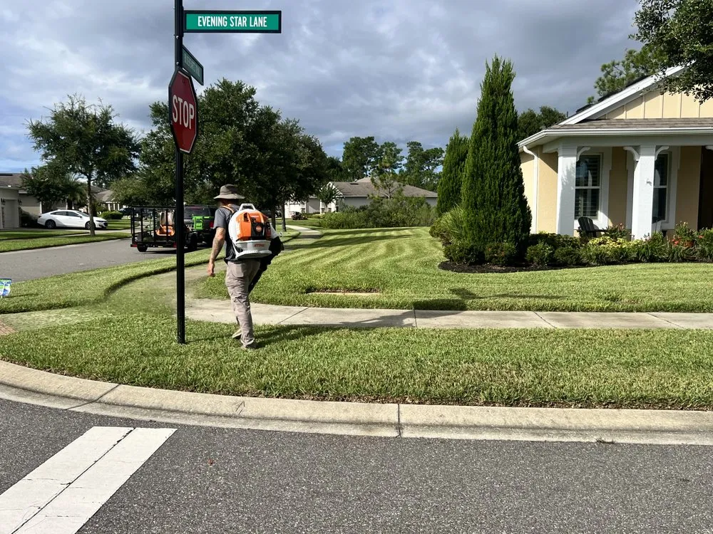 Local yard cleanup service with custom design in Deltona, FL by Chopper Landscaping