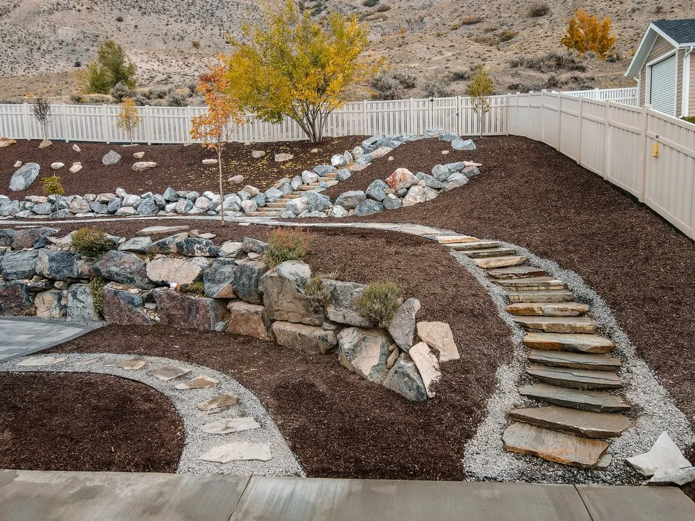 Professional yard cleanup service for outdoor upgrades across South Jordan, UT - Chopper Landscaping