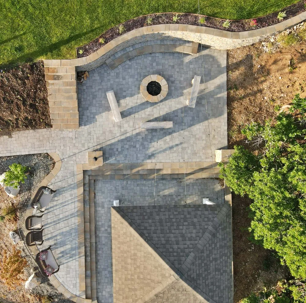 Custom yard cleanup service in South Jordan, UT by Chopper Landscaping