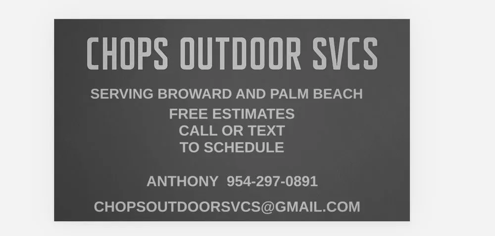 Trusted lawn care service experts serving Margate, FL - Chops Outdoor Svcs