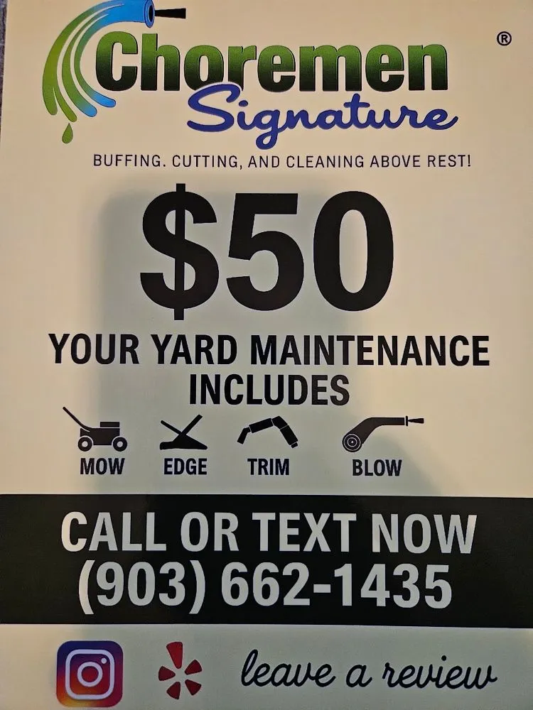 Top-rated lawn care service for residential properties across Heath, TX - Choremen Signature