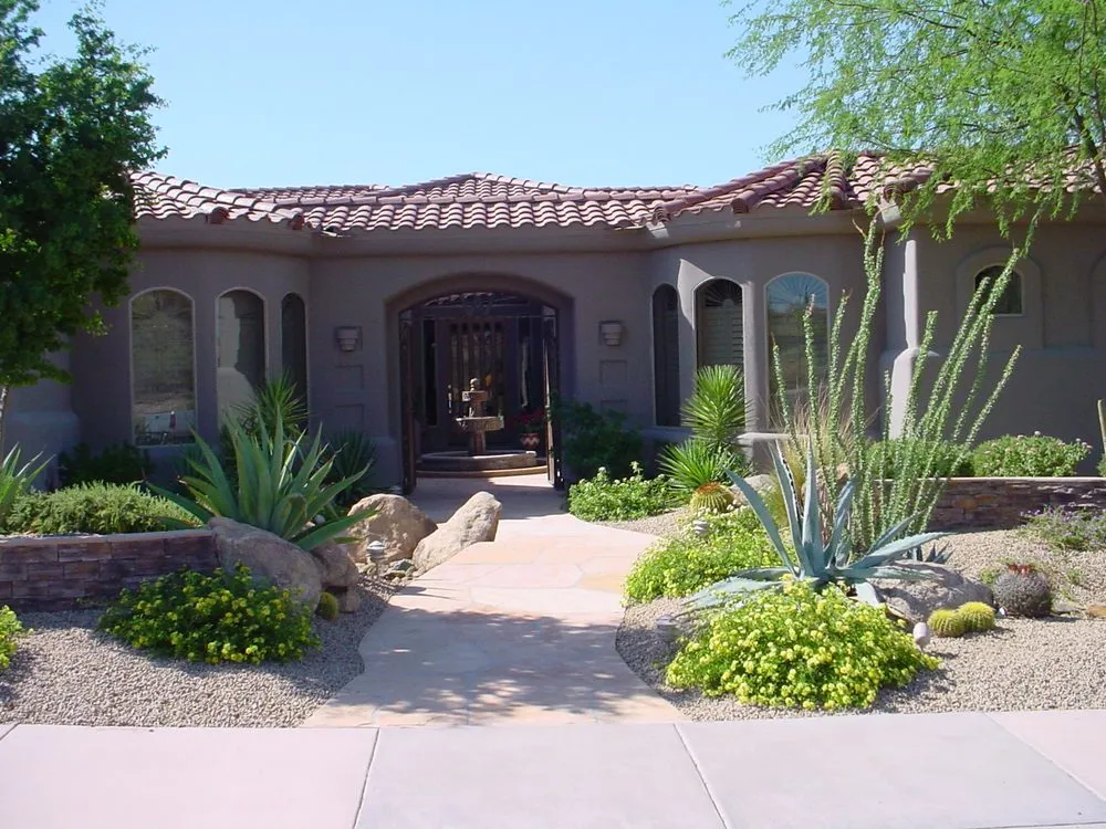 Reliable yard cleanup service with custom design in Cave Creek, AZ by Choyal Landscaping