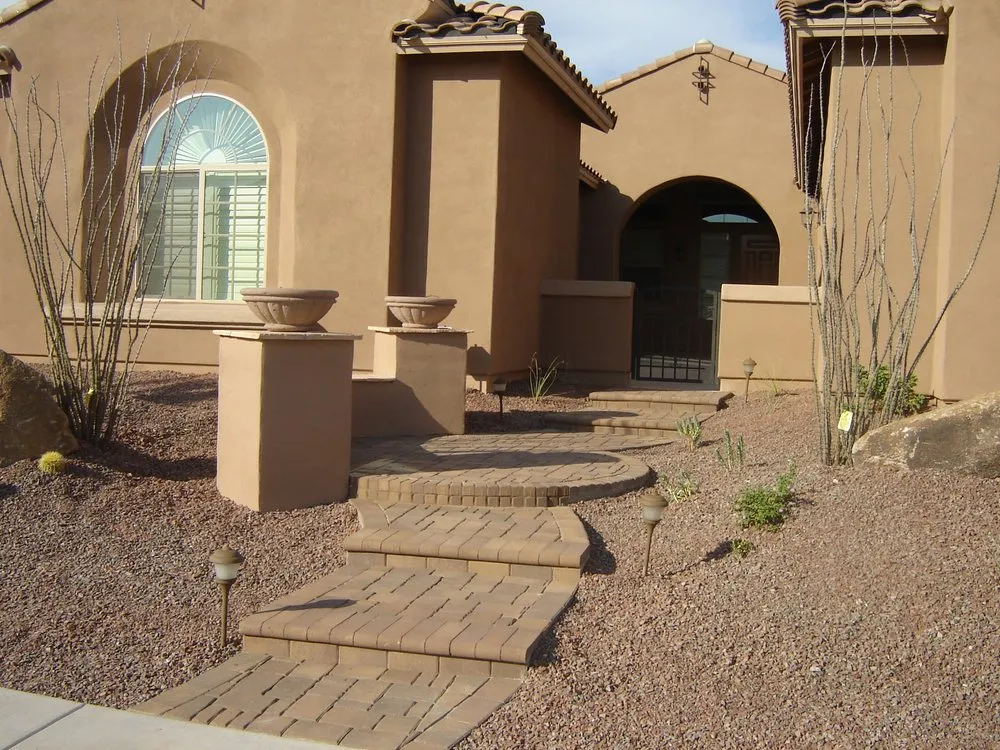 Custom residential landscaping for homes in Cave Creek, AZ by Choyal Landscaping
