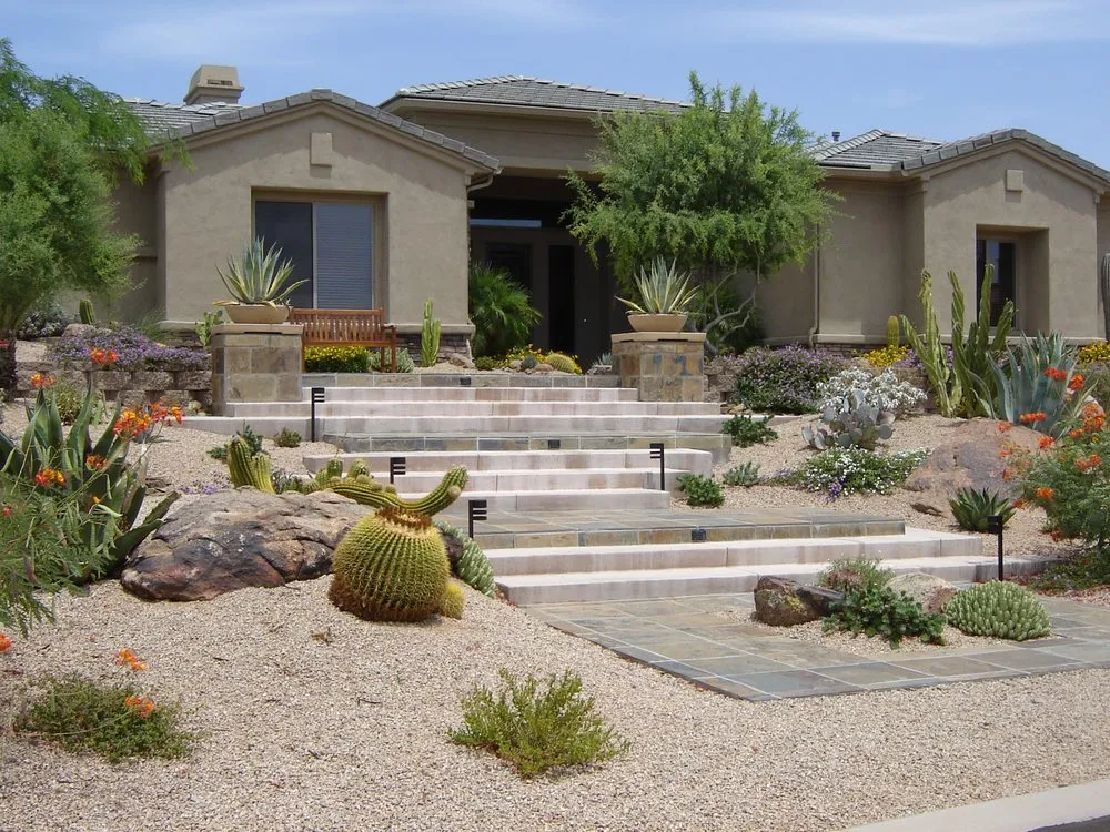 Affordable lawn care service for beautiful yards in Cave Creek, AZ by Choyal Landscaping