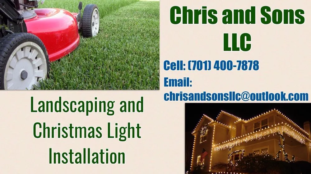 Expert outdoor landscaping in Mandan, ND - Chris and Son's