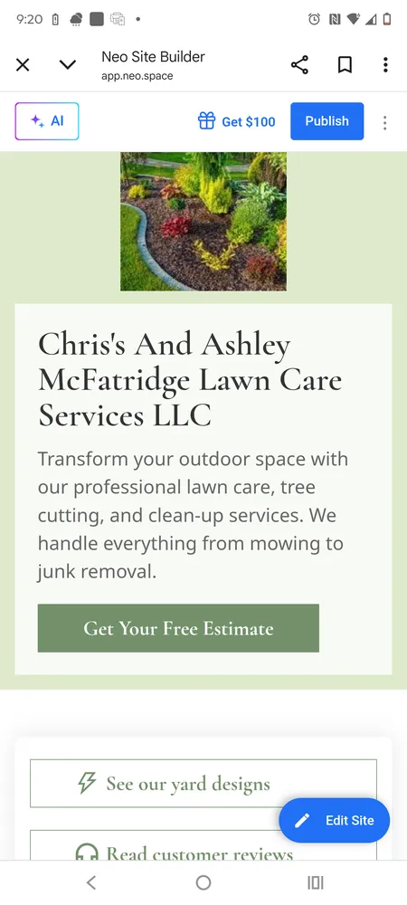 Professional outdoor landscaping in Indianola, MS by Chris Ashley McFatridge Lawn Care Services